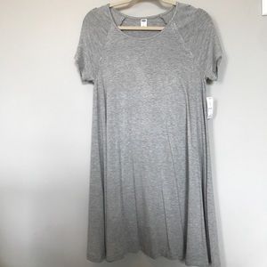 Gray swing dress